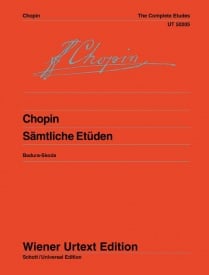 Chopin: The Complete Etudes Opus 10 & 25 for Piano published by Wiener Urtext